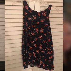 Abercrombie peplum tank